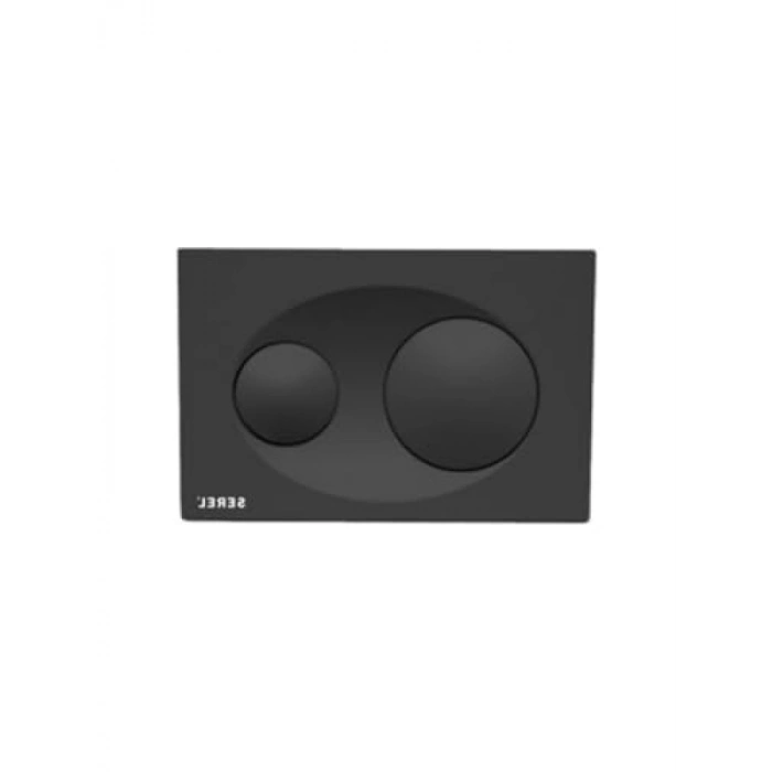 Siyah Gömme Rezervuar Kumanda Paneli