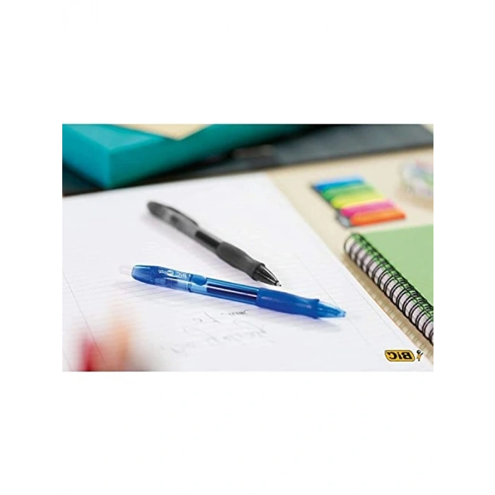 Siyah Jel Kalem Seti - 12li Paket, Doldurulabilir