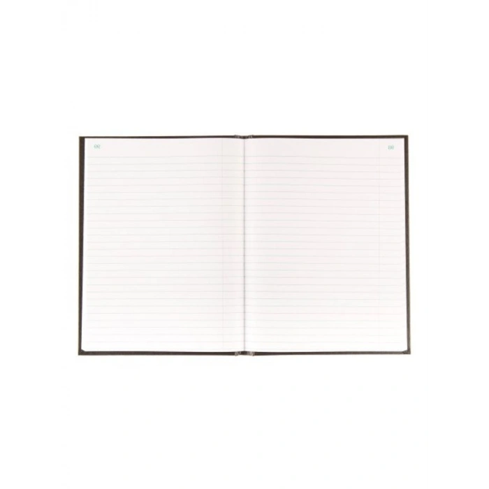 Siyah Kapaklı 200 Sayfalık Kitap, 26 x 19,5 cm Boyutunda