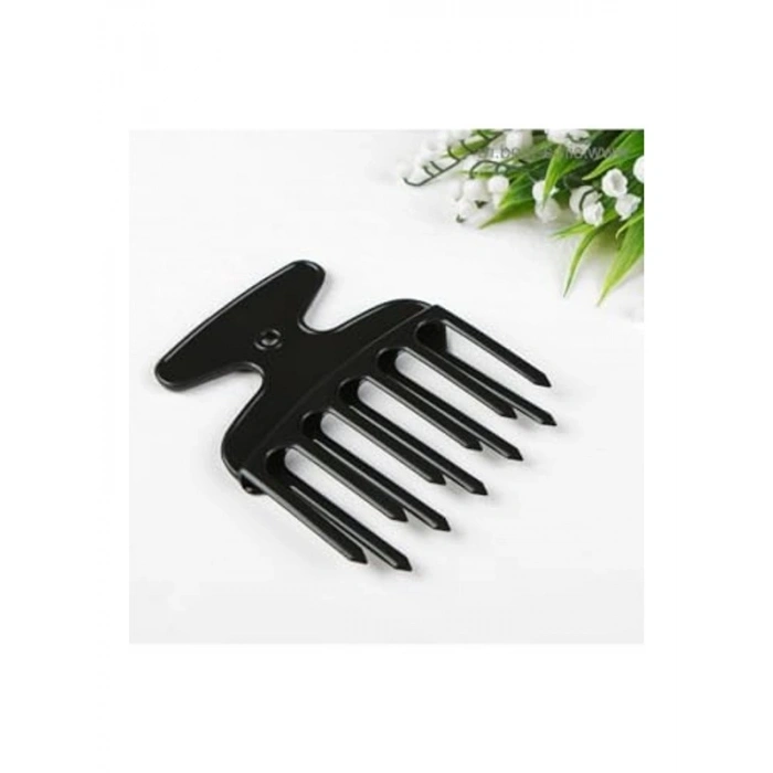 Siyah Karbon Polipropilen Çift Katmanlı Perma Tarağı, Dayanıklı Yapı