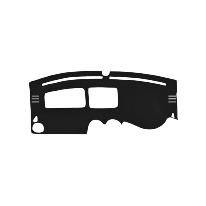 Siyah Kenar Renkli Torpido Koruma Halısı - Volkswagen Caddy 2004+