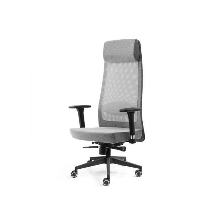 Siyah Kumaş Çalışma Koltuğu, Ergonomik Tasarım ve Rahatlık