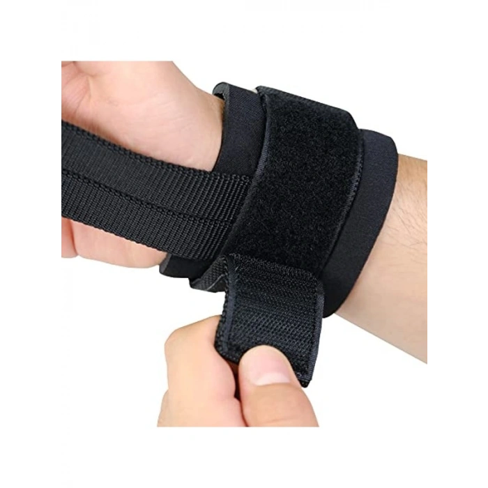 Siyah Lifting Straps, Güçlü ve Dayanıklı