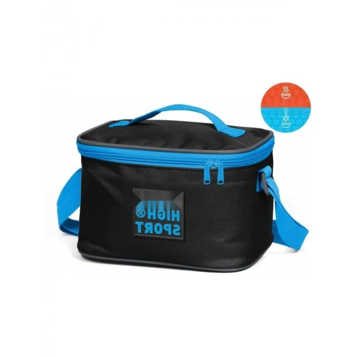 Siyah-Mavi Renkli Thermo Beslenme Çantası