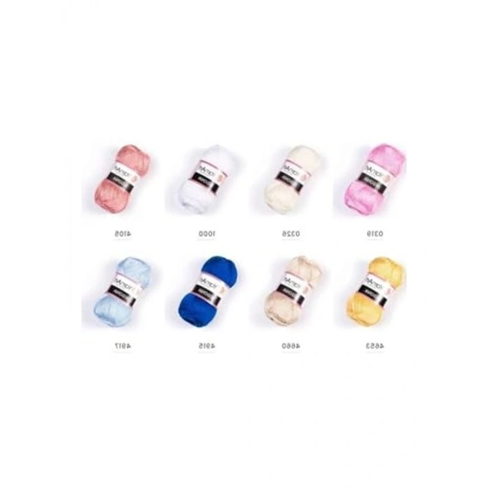 Siyah Merserize El Örgü İpi, Yarnart Begonıa Seti