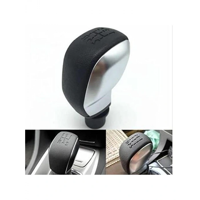 Siyah Niklajlı Spor Tip Vites Topuzu