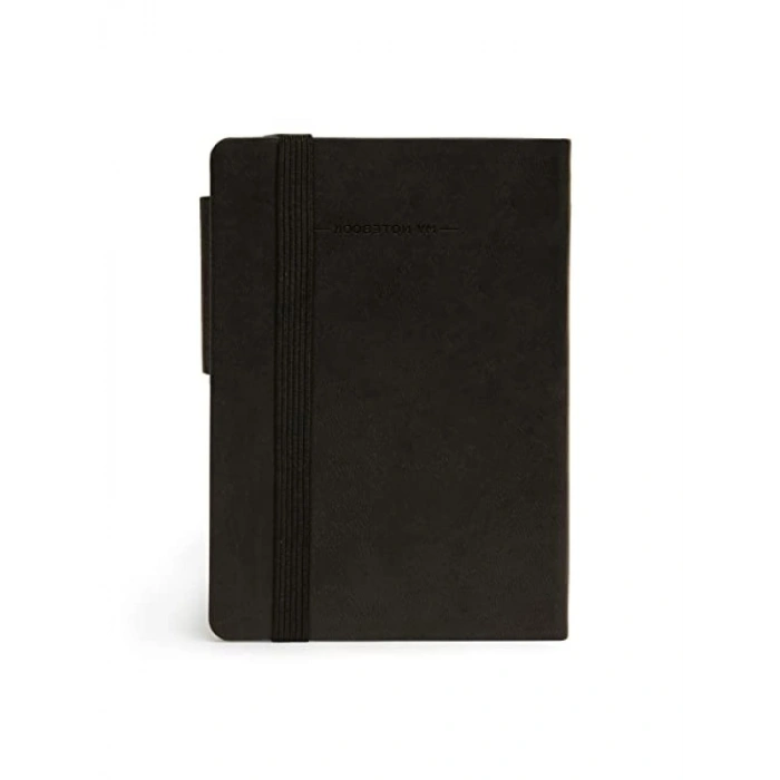 Siyah Not Defteri 9.5 x 13.5 cm