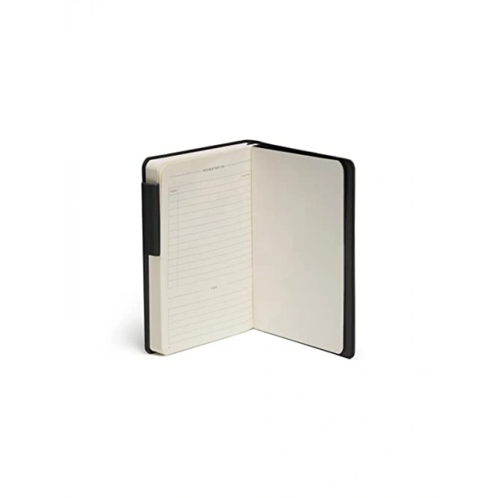 Siyah Not Defteri 9.5 x 13.5 cm