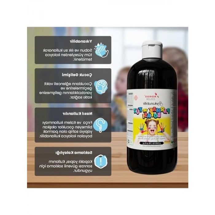 Siyah Parmak Boyası 500gr