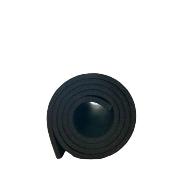 Siyah Pilates Egzersiz Matı, 10 mm Kalınlık, Rahat Kullanım