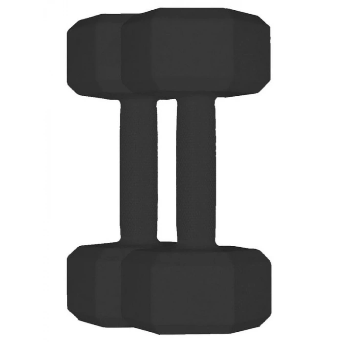 Siyah Plastik Dambıl Ağırlık Seti, Evde Kullanım için