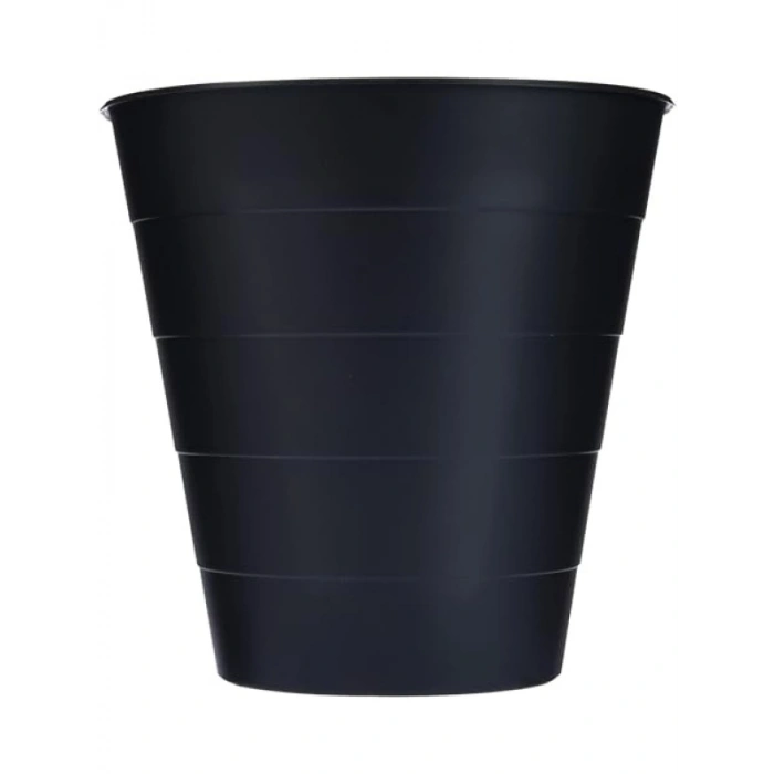 Siyah Polipropilen Çöp Kutusu - 28 x 28 x 28 cm