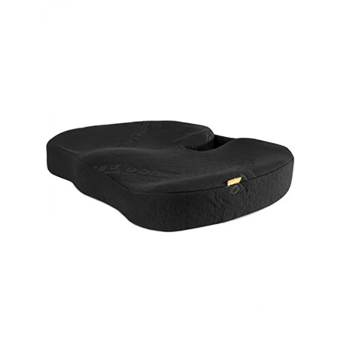 Siyah Renk Bambu Serisi Ortopedik Minder, Rahat Kullanım için