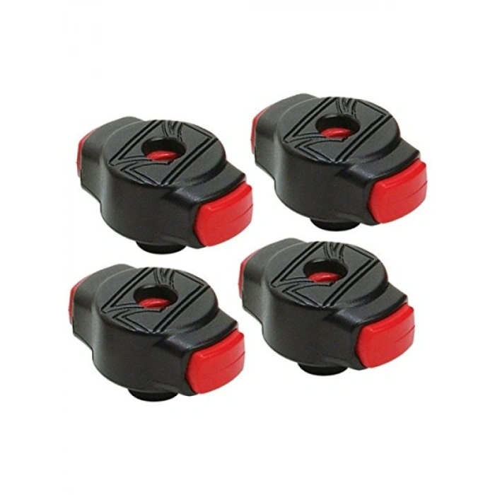 Siyah Renk Hızlı Ayarlanmış Zil Mate Seti (4 Adet)