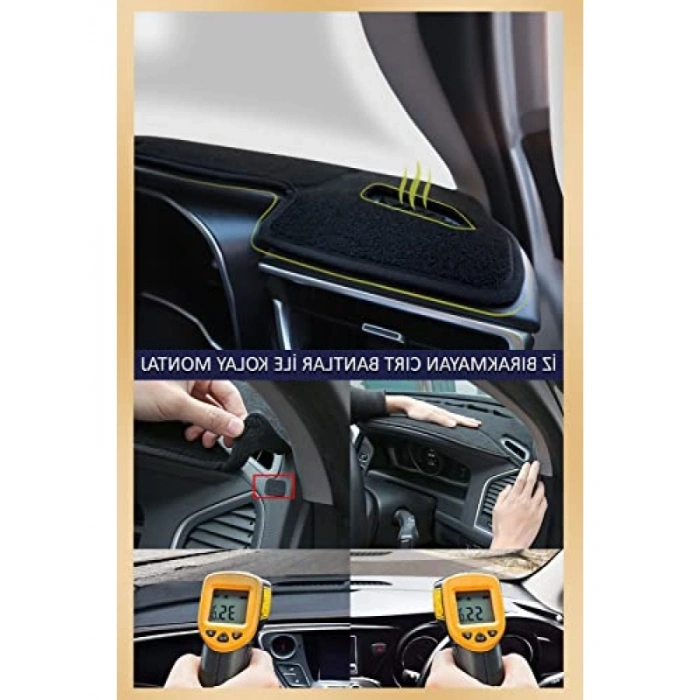 Siyah Renk Torpido Koruma Halısı