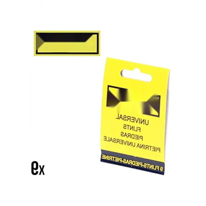 Siyah Renkli 9lu Çakmak Taşı Seti