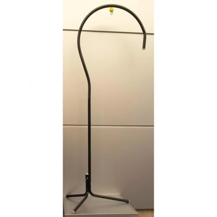 Siyah Renkli Ayaklı Kuş Kafesi Askılığı, Kullanışlı Tasarım