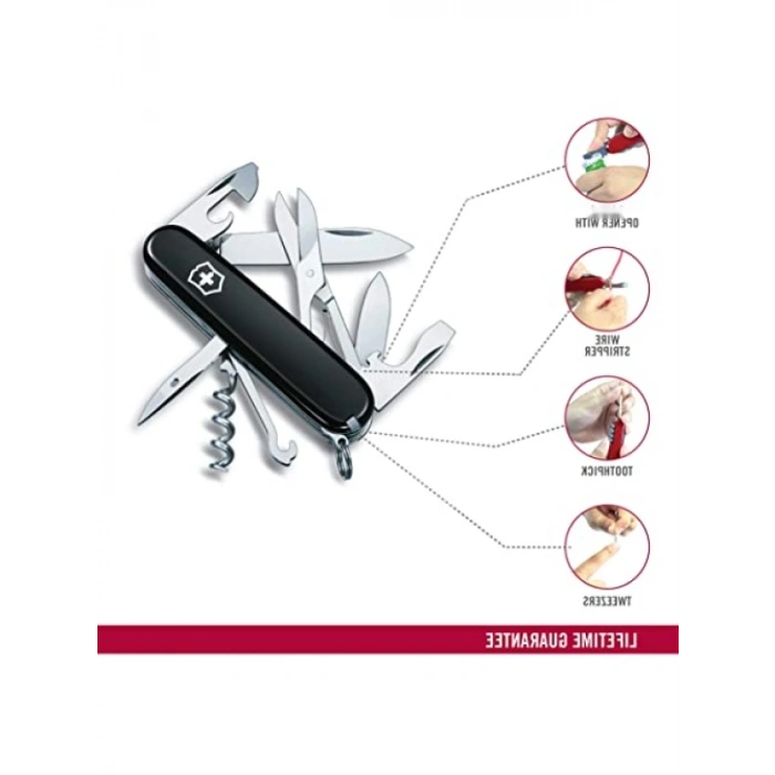 Siyah Renkli Çok Amaçlı Çakı