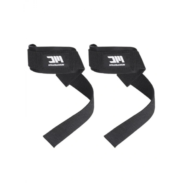 Siyah Renkli Padded Lifting Straps, Dayanıklılık ve Güç İçin