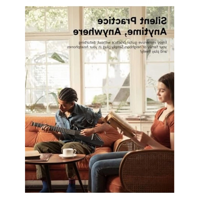 Siyah Renkli Silent Gitar, Sessiz Müzik Deneyimi