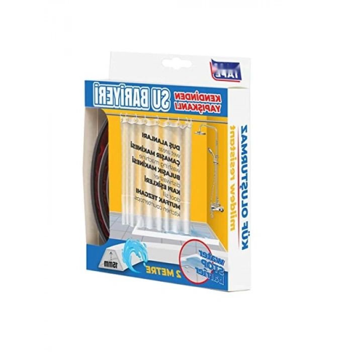 Siyah Su Kesici Bariyer - 2 Metre