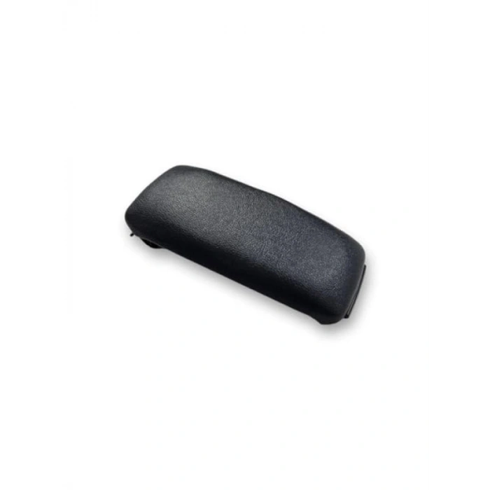 Siyah Suni Deri Kol Dayama Kolçak Kapağı