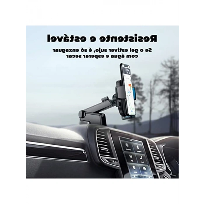 Siyah Teleskopik Araç İçi Cep Telefonu Tutucu