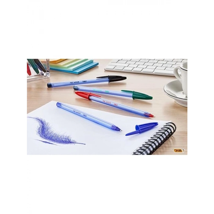 Siyah Tükenmez Kalem, 1.2 mm Uç - 50li Kutu