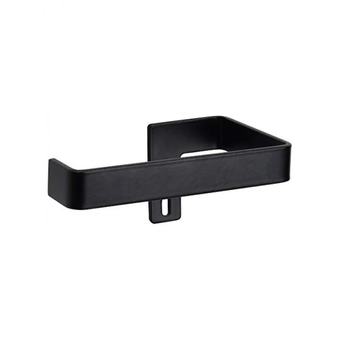 Siyah Tuvalet Kağıdı Tutucusu