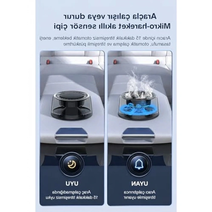 Siyah Visko Boyun Destek Yastığı, Araç İçi Rahatlık