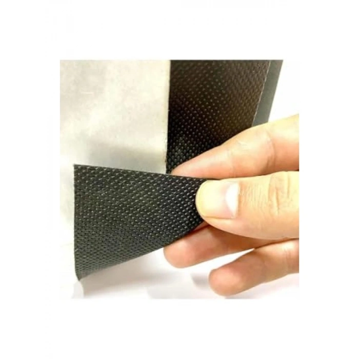 Siyah Yapışkanlı Çanta Astar Tela (100x80 cm)