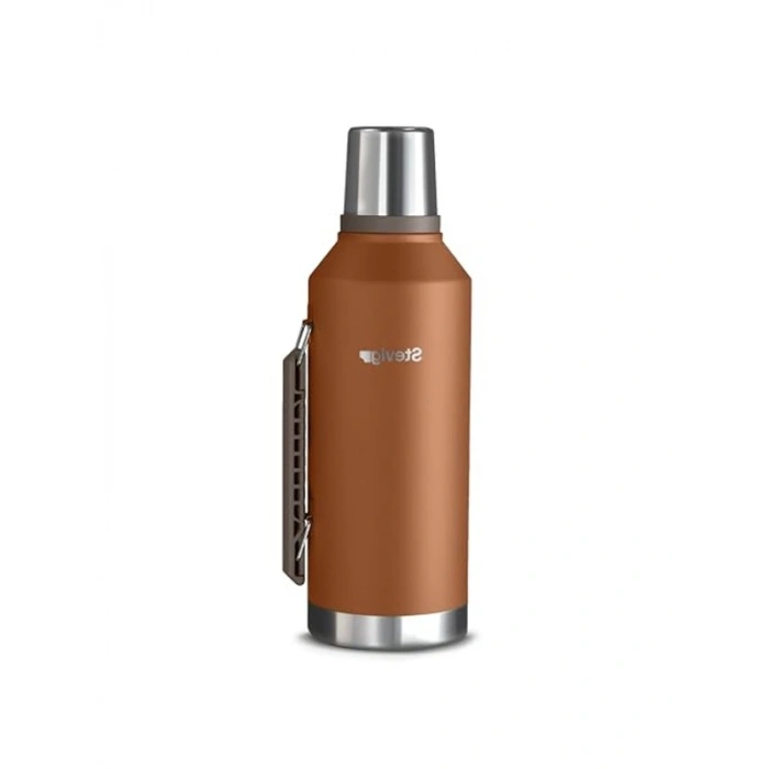 Sızdırmaz Çelik Termos - 2.2 Litre Kapasite, Klasik Kulplu