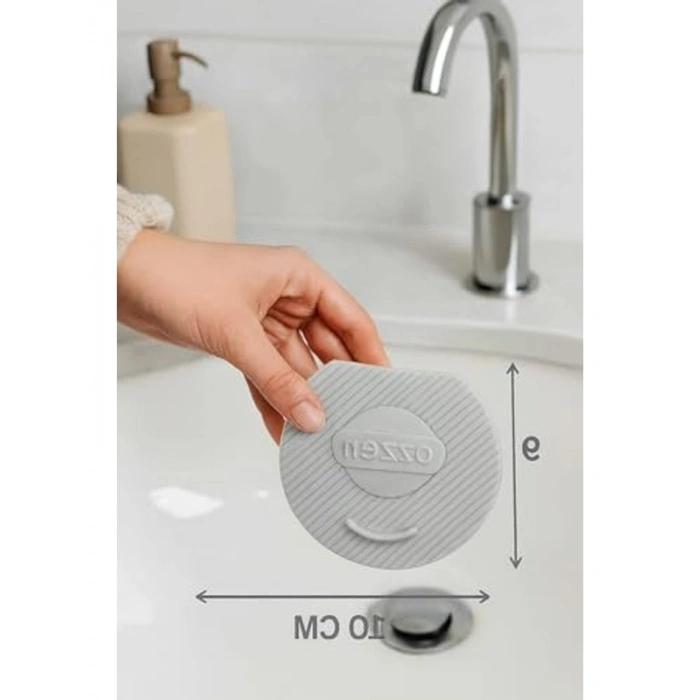 Sızdırmaz Lavabo Tıkacı, Kötü Koku Giderici Silikon Mat