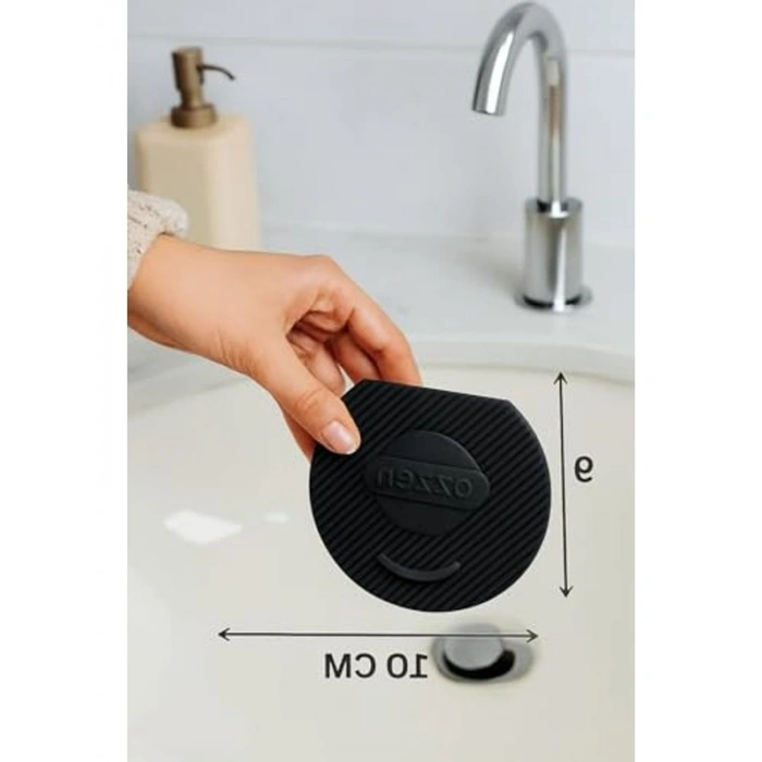 Sızdırmaz Lavabo Tıkacı, Kötü Koku Giderici Silikon Mat ile Kullanıma Uygun