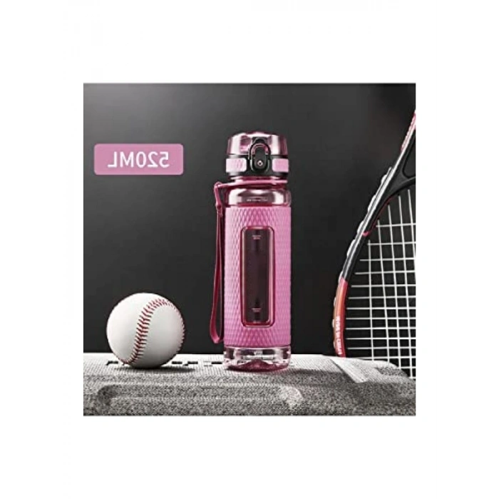 Sızdırmaz Silikon Korumalı 520ml Su Matarası