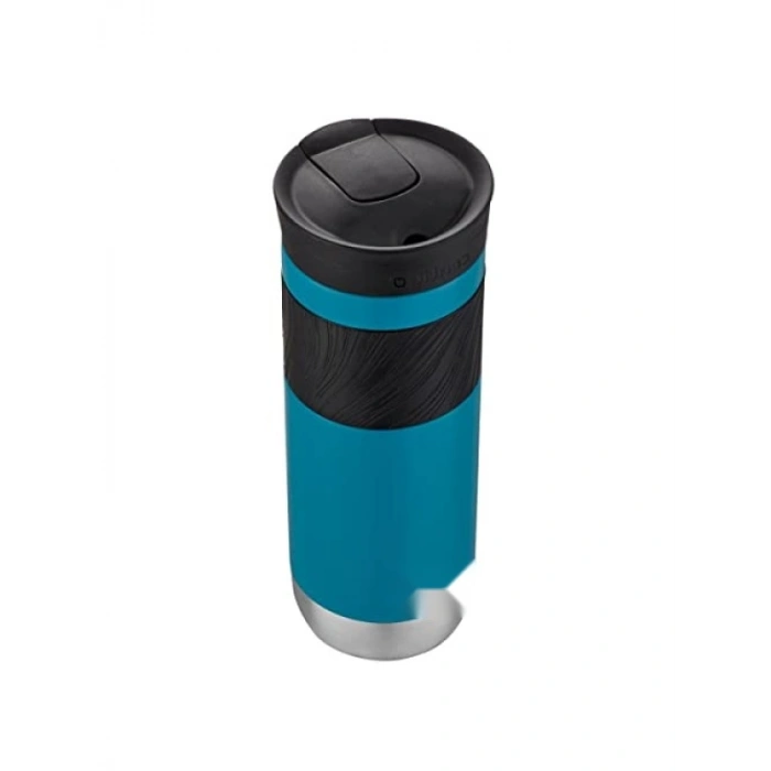 Sızdırmaz Termos Bardak - 590ml, Turkuaz, Çift Duvarlı