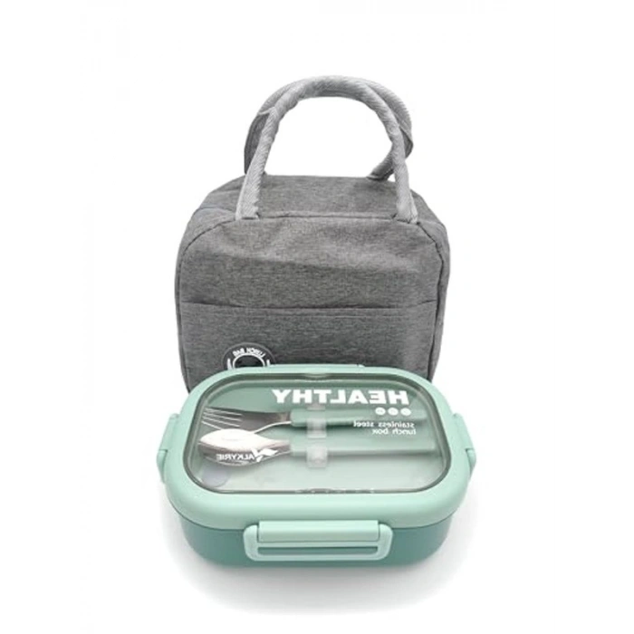 Sızdırmaz ve BPAsız Çok Bölmeli Termal Çelik Lunch Box, Isı Yalıtımlı
