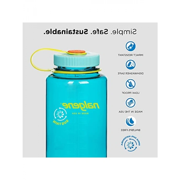 Sızdırmaz ve Hafif 1 L Geniş Ağız İçecek Şişesi