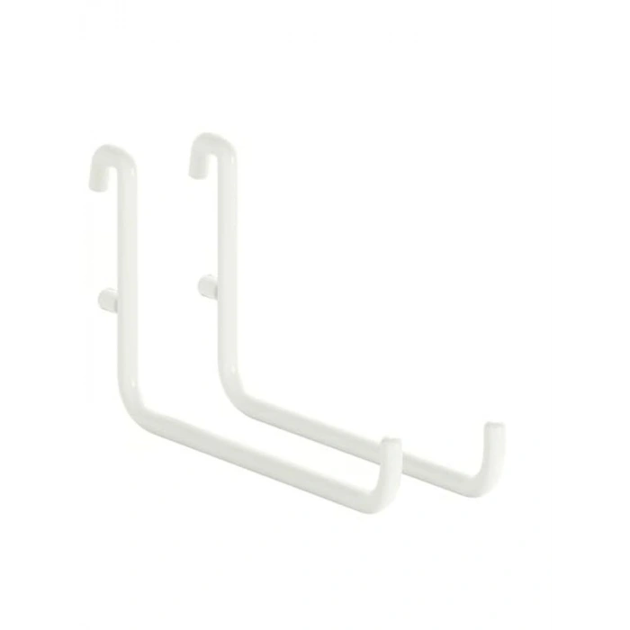 Skadis Hook, Beyaz Renk, 2 Paket