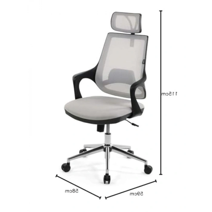 Skagen Headrest Ofis Sandalyesi, Ergonomik ve Şık