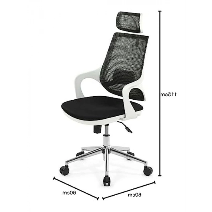 Skagen Plus Headrest Ofis Sandalyesi, Konforlu ve Şık