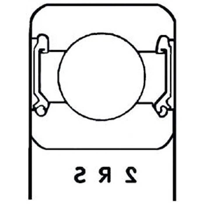 S.K.F. Rulman 608 2Rs1-C3
