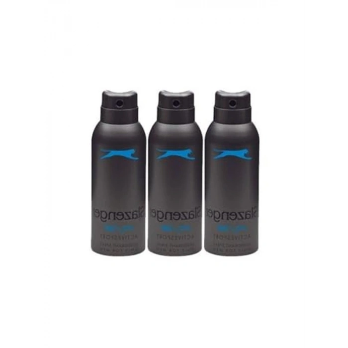 Slazenger Active Sport Erkek Deodorant Spray Mavi 150 ml 3 Adet