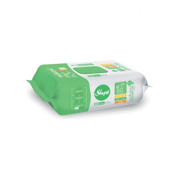 Sleepy Natural Kişisel Bakım Havlusu 100 Yaprak