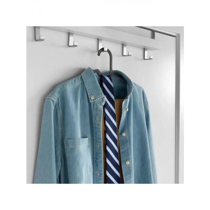 Slim Plastik Dolap İçi Elbise Askısı Seti (20 Adet)