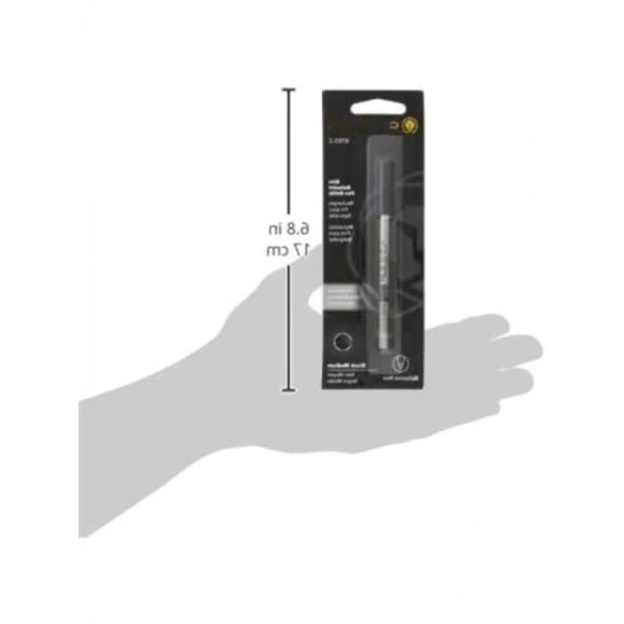 Slim Tükenmez Kalem Refil - Siyah Medium Uç