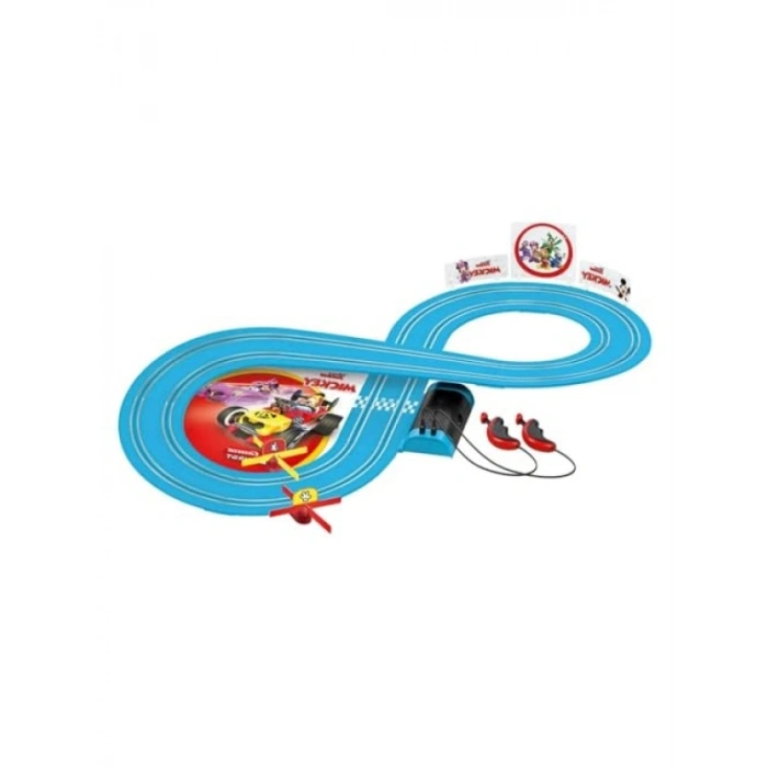 Slot Araba Yarış Seti - 1/50 Ölçekli İki Yarış Arabası