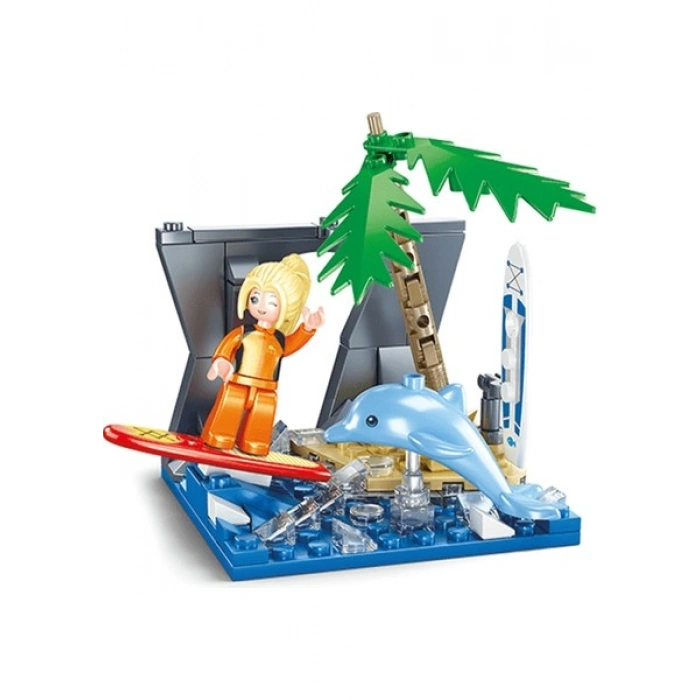 Sluban Mini Handcraft Maceracı Sörf 101 Parça