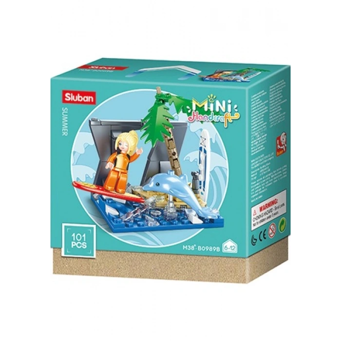 Sluban Mini Handcraft Maceracı Sörf 101 Parça