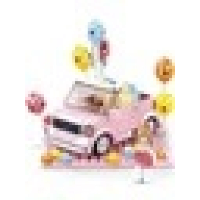 Sluban Mını Handcraft Party Car_ Pembe 245 Parça